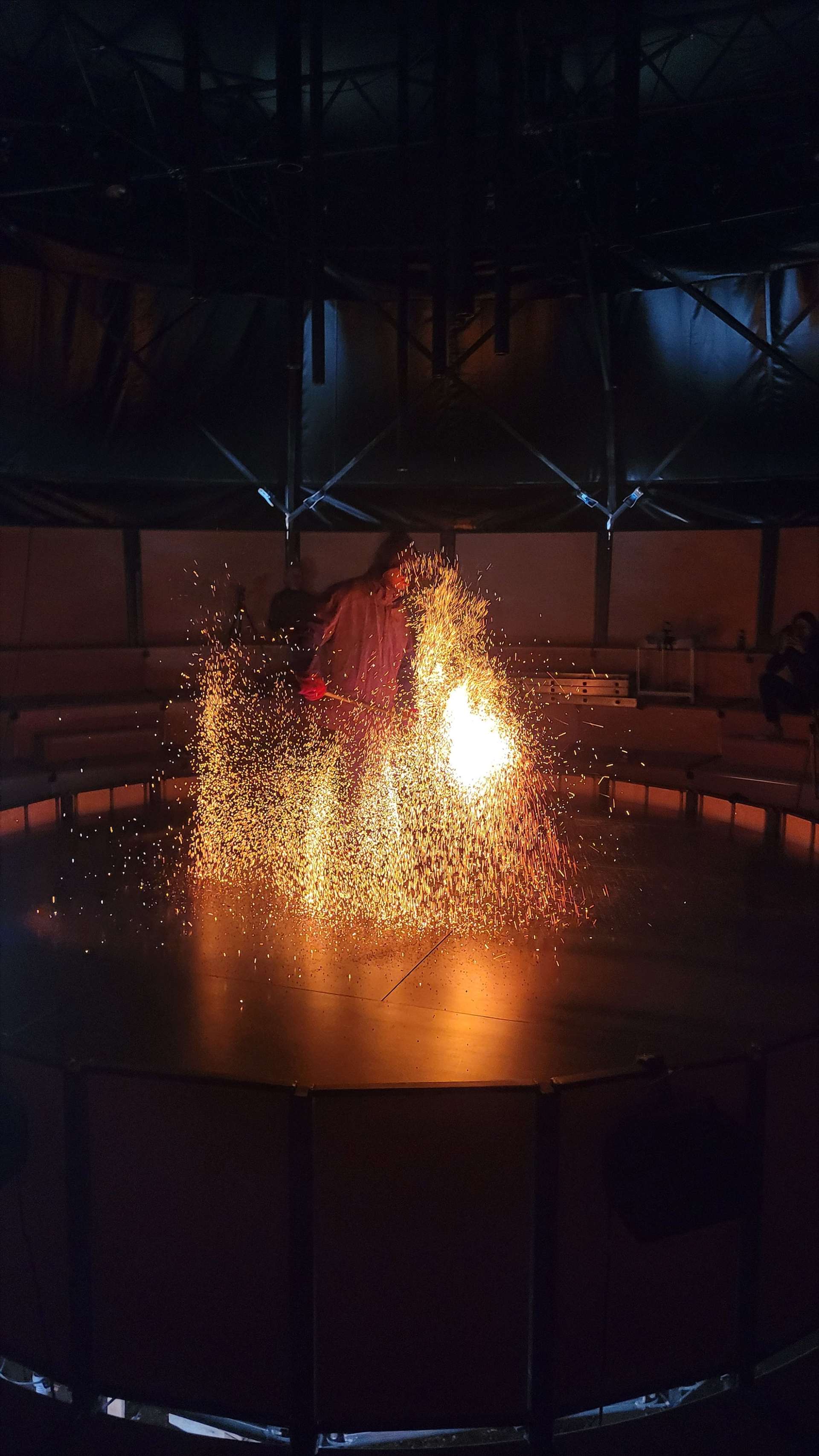 Etincelles de feu